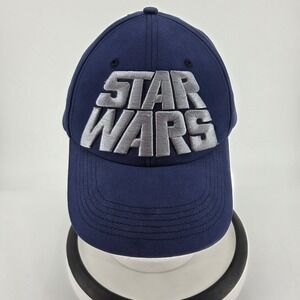 NWT Disney Parks Star Wars Navy Blue Baseball Cap Adult Hat Adjustable